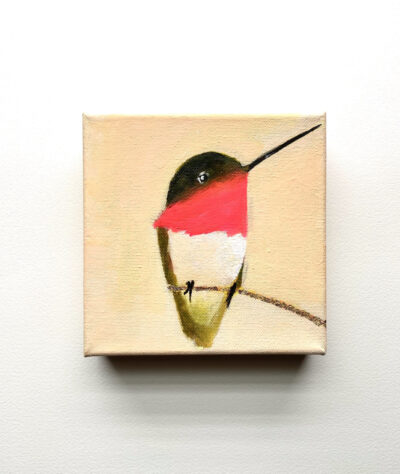 “Hummingbird on His Gold Branch” 4