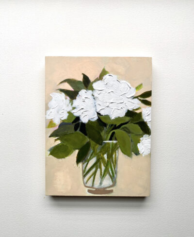 “White flowers vase”